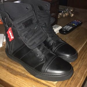 Men’s Black Richmond Denim Boots